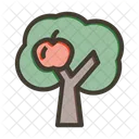 Árbol de manzana  Icono