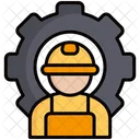 Trabalho Capacete Engenheiro Icon