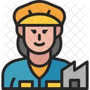 Trabalho Fabrica Trabalhador Icon