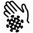 Corona Coronavirus Data Ícone