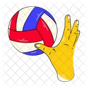 Voleibol De Mao Captura De Voleibol Voleibol Ícone