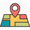 Map Game Cartoon Icon