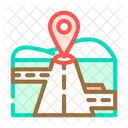 Map Pointer Courier Icon