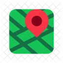 Map App Interface Icon