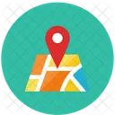 Map Pin Streamline Kameleon Icon