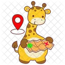 Animal Giraffe Wildlife Icon