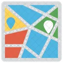 Gps Navigation Map Icon