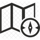 Map Navigation Compass Icon