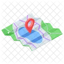 Map Location Tracking Icon