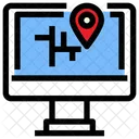 Map Computer Map Location Icon