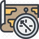 Map Compass Direction Icon