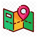 Map Paper Map Location Icon