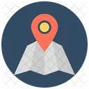 Map Navigation Country Map Icon