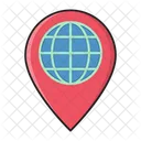 Map Location Global Icon