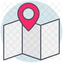 Business Map Paper Icon