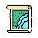 Map Roll Color Icon