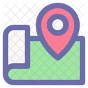 Map Travel Direction Icon