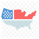 Map United States Icon