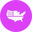 Map United States Icon