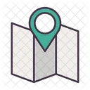 Map Camping Icon