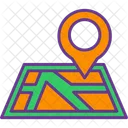 Map City Delivery Icon