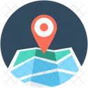Map Navigation Country Icon