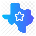 Map Texas United Icon