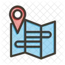 Location Navigation Pin Icon