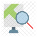 Map Online Search Icon