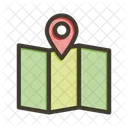 Location Navigation Pin Icon