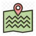 Location Navigation Pin Icon