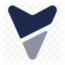Map Arrow Down Userinterface Location Icon