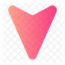 Map Arrow Down Userinterface Location Icon