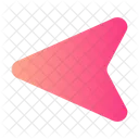 Map Arrow Left Userinterface Location Icon