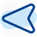 Map Arrow Left Icon