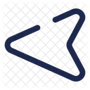 Map Arrow Left Userinterface Location Icon