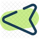 Map Arrow Left Userinterface Location Icon