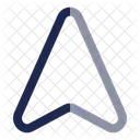 Map Arrow Up Userinterface Location Icon