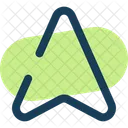 Map Arrow Up Userinterface Location Icon