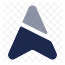 Map Arrow Up Userinterface Location Icon