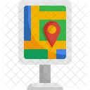Billboard Poster Map Icon