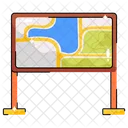 Board Map Kid Icon