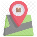 Map delivery  Icon