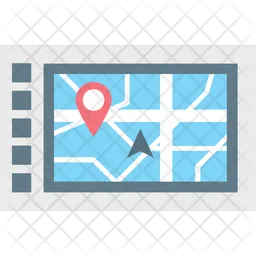 Map Device  Icon