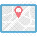 Map Map Device Mobile Icon