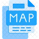 Map File File Format File 아이콘