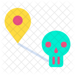 Map Halloween Icon
