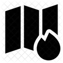 Map Location Fire Icon