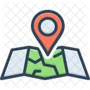 Map Location Marked Icon