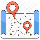 Location Map Navigation Icon